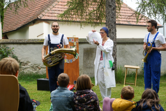 Michael Rattenschlager, Katharina Osztovics, Florian Rattenschlager, Musikvermittlung, Blasinstrumente