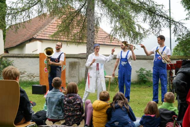 Csaba Fuchs, Florian Rattenschlager, Katharina Osztovics, Michael Rattenschlager, Blechblasinstrumente, Musikvermittlung